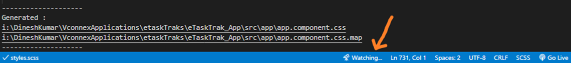 Live SASS Compiler